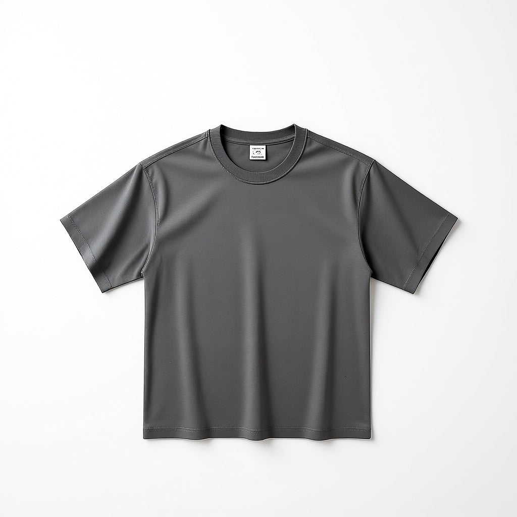 450 GSM Essential Tee - Gray
